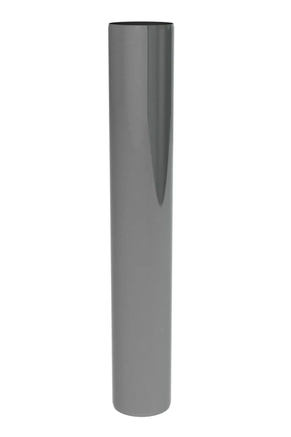 Edelstahlrohr in zylindrischer Form, glatt und glänzend, von Remeha. Geeignet für verschiedene Anwendungsmöglichkeiten in der Haustechnik.